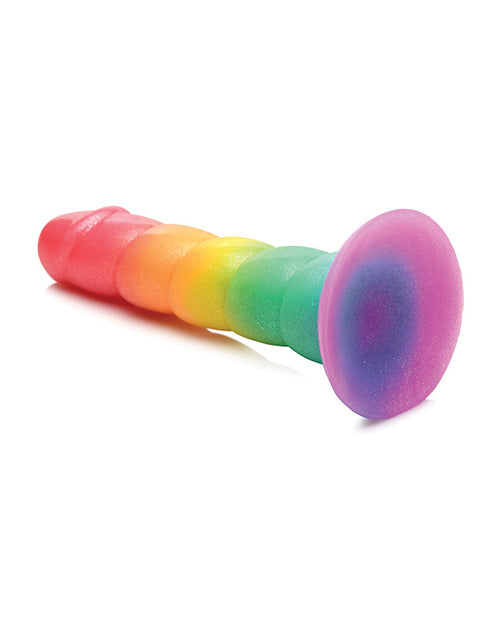 Curve Toys Simply Sweet 6.5' Rainbow Dildo