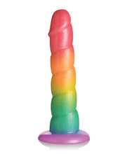 Curve Toys Simply Sweet 6.5' Rainbow Dildo