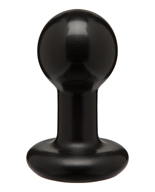 Round Butt Plug - Black