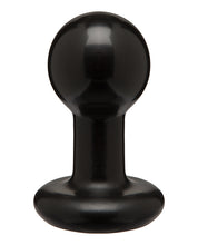 Round Butt Plug - Black