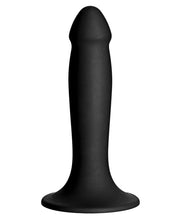 Vac-U-Lock Smooth Silicone Dong - Black