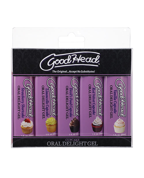 GoodHead Tropical Fruits Oral Delight Gel - Asst. Flavors Pack of 5