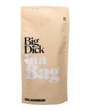 In A Bag 8' Big Dick - Clear