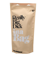 In A Bag 10' Really Big Dick - Clear