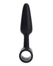 In A Bag 3' Vibrating Butt Plug - Black