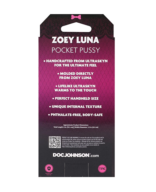 Signature Strokers ULTRASKYN Pocket Pussy - Zoey Luna, Vanilla