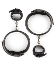 Easy Toys Thigh & Wrist Cuff Set - Black