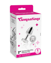 Gemsations 2' Beginners Bling Bling Metal Butt Plug