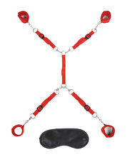 Lux Fetish 7 pc Bed Spreader - Red