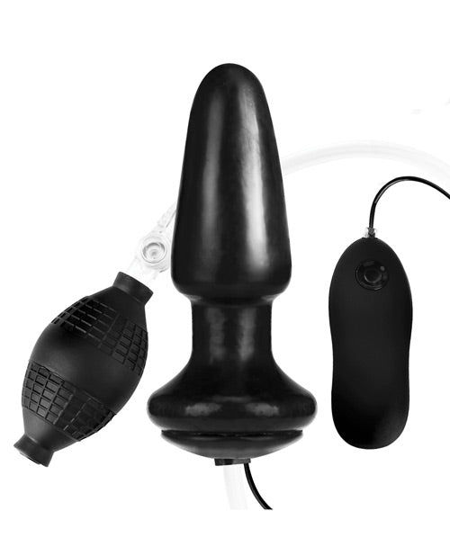 Lux Fetish 4' Inflatable Vibrating Butt Plug