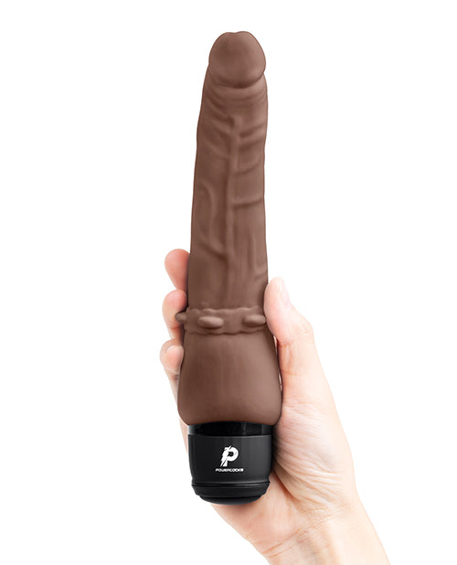 Powercocks 7' Slim Anal Realistic Vibrator