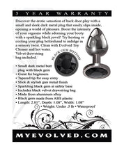 Evolved Black Gem Anal Plug