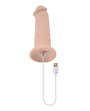 Evolved 7' Girthy Vibrating Dong - Light