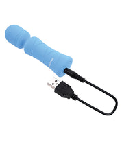 Evolved Out of The Blue Vibrating Mini Wand - Blue