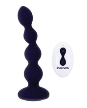 Purple Pleasure Orbit Remote Controlled Anal Vibe - Purple