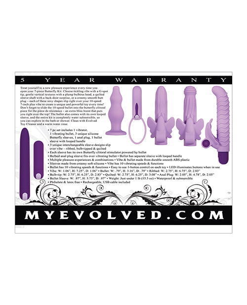 Evolved Lilac Desires Vibrator - Purple