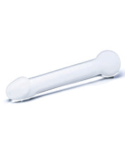 Glas 7' Realistic Head Glass Dildo - Clear