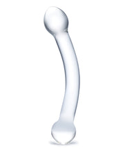 Glas 7' Curved Glass G Spot Stimulator - Clear