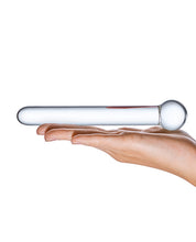 Glas 7' Straight Glass Dildo - Clear