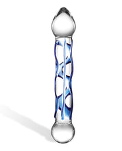 Glas 6.5' Tip Textured Glass Dildo