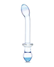 Glas 9.5' Double Play Dual Ended Dildo - Clear