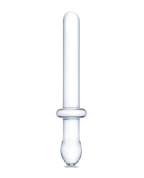 Glas 9.25' Classic Smooth Dual Ended Dildo - Clear