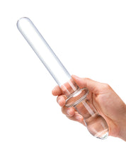 Glas 9.25' Classic Smooth Dual Ended Dildo - Clear