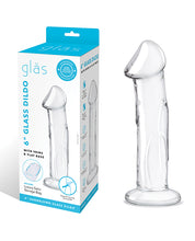 Glas 6' Dildo w/Veins & Flat Base