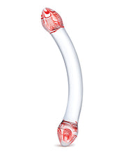 Glas Red Head Double Glass Dildo