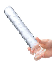 Glas 10' Extra Large Glass Dildo - Clear