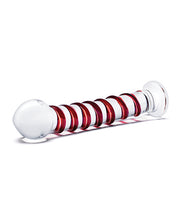 Glas 10' Mr. Swirly Dildo - Red