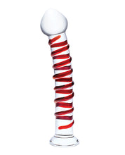 Glas 10' Mr. Swirly Dildo - Red