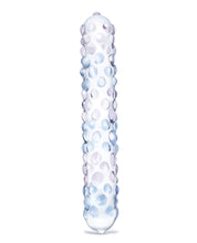 Glas Purple Rose Nubby Glass Dildo