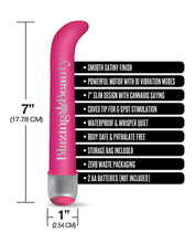 Buzzed 7' G-Spot Vibe  - Blazing Beauty Pink