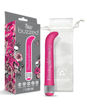 Buzzed 7' G-Spot Vibe  - Blazing Beauty Pink