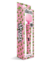 Stoner Vibes Wacky Weed Wand Massager - Pink Kush