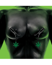 Stoner Vibes Glow in the Dark Adjustable Nipple Clamps