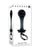 Gender X Blow Pop Glass Anal Plug - Black