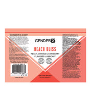 Gender X Flavored Lube - Beach Bliss