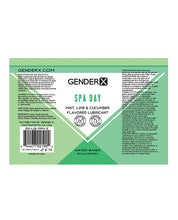 Gender X Flavored Lube - Spa Day