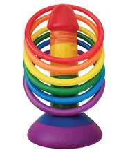 Rainbow Pecker Party Ring Toss