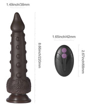 Alger 8' Thrusting Dildo - Black