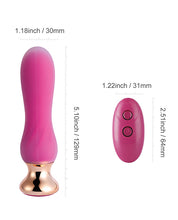 Pink Holic Curved Remote Vibrating Anal Plug