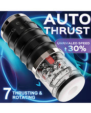 Warrior Auto Thrusting Male Masturbator - Black