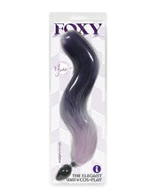 Foxy Fox Tail Silicone Butt Plug