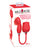 Wild Rose Suction & Come Hither Vibrator - Red