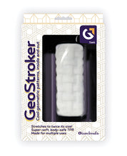 GeoStroker Two 5' Ultra-Soft TPR Stroker - White