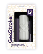 GeoStroker Three 5' Ultra-Soft TPR Stroker - White