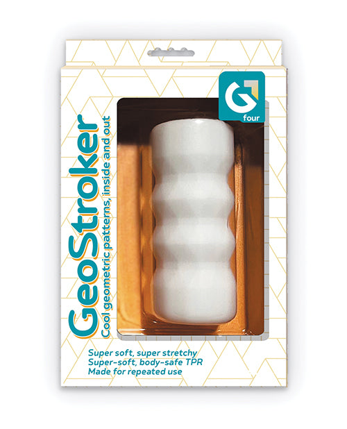 GeoStroker Four 5' Ultra-Soft Stroker - White