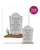 Halloween Dick In Ground Greeting Card w/Sticker